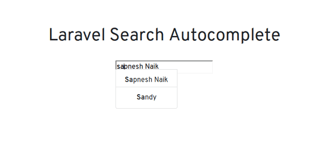 Laravel autocomplete search with typeahead.js